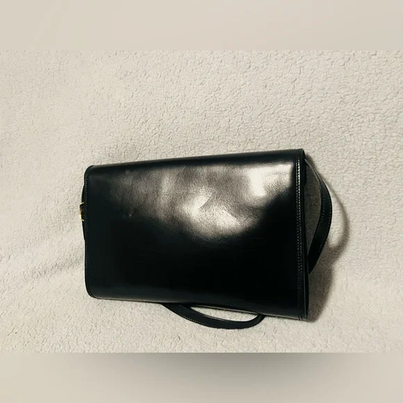 Bally Black Leather Turn lock Shoulder/Crossbody - Picture 8 of 14